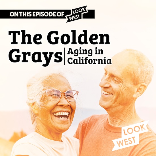 The Golden Grays: Aging in California - photo of a senior couple