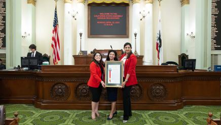 2024 Woman of the Year and Adjourn in Memory Olivia Trujillo