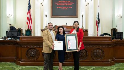 2024 Woman of the Year and Adjourn in Memory Olivia Trujillo
