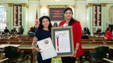 2024 Woman of the Year and Adjourn in Memory Olivia Trujillo
